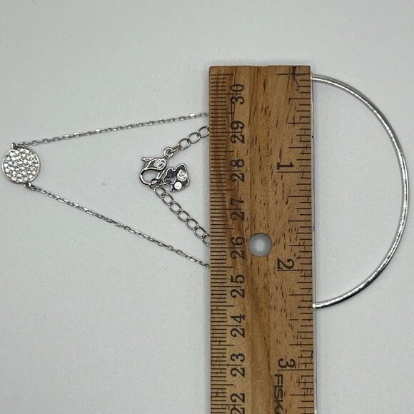 SWAROVSKI SWAN SIGNED Ginger Bangle - Picture 3 of 4